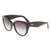 Ferragamo Black Acetate Sunglasses -   -  Ferragamo.